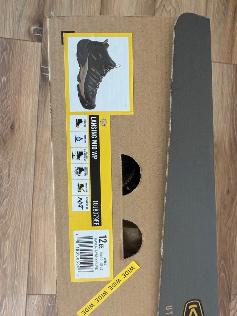 Keen Brown And Black Men's Lansing Mid Wp Boots